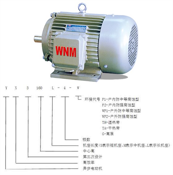 電機的型號及含義